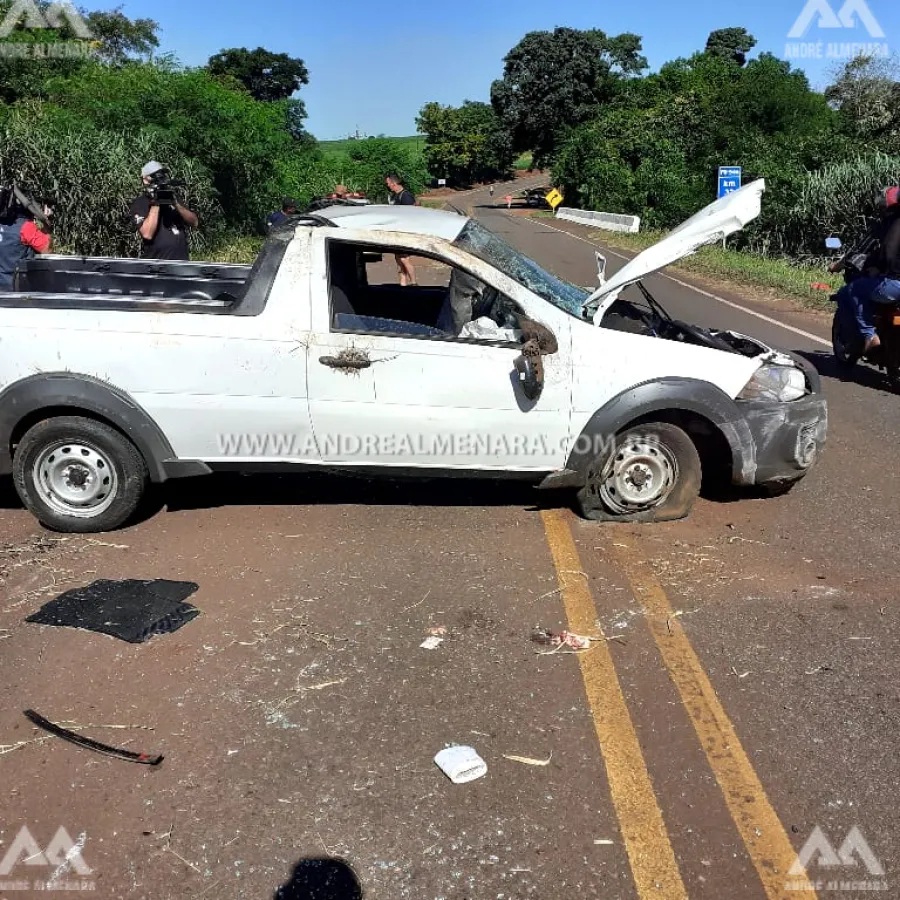 Motorista morre após capotar veículo entre as cidades de Floresta e Itambé