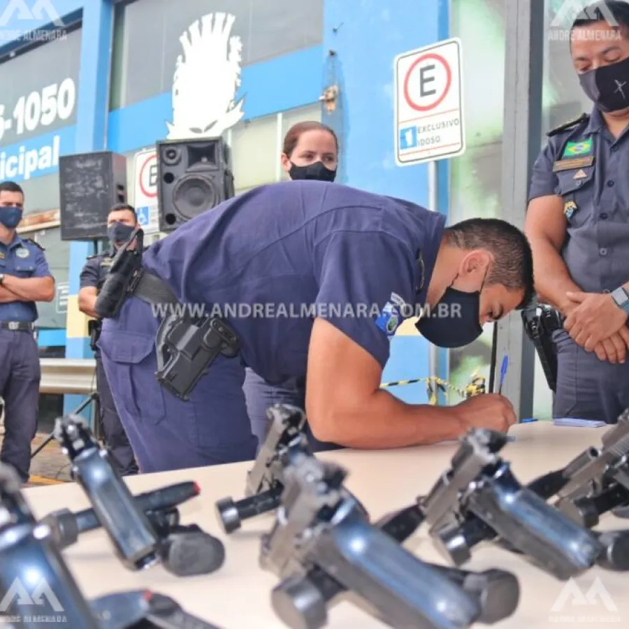 Guarda Municipal de Sarandi ganha 20 novos agentes com armas