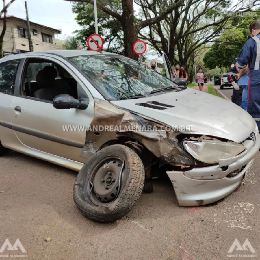 Motorista embriagado causa acidentes na Avenida Gastão Vidigal em Maringá