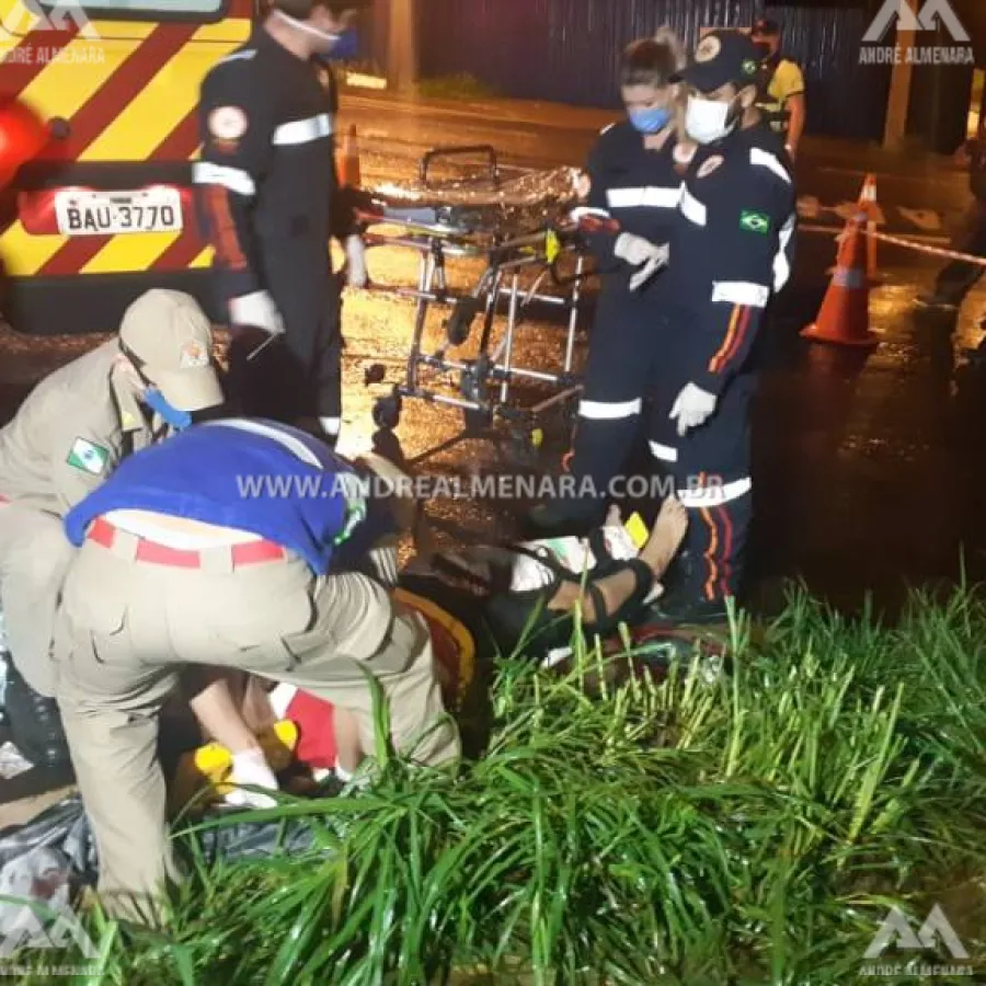 Motorista que causou acidente gravíssimo em Maringá ficou preso