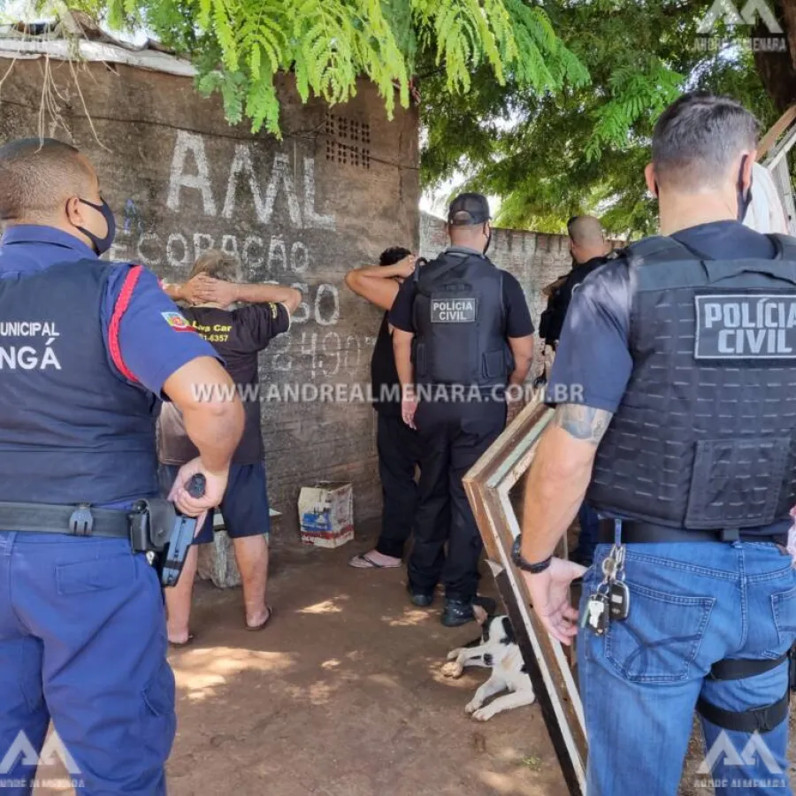 Polícia Civil realiza operação em pensionato na zona 6 de Maringá