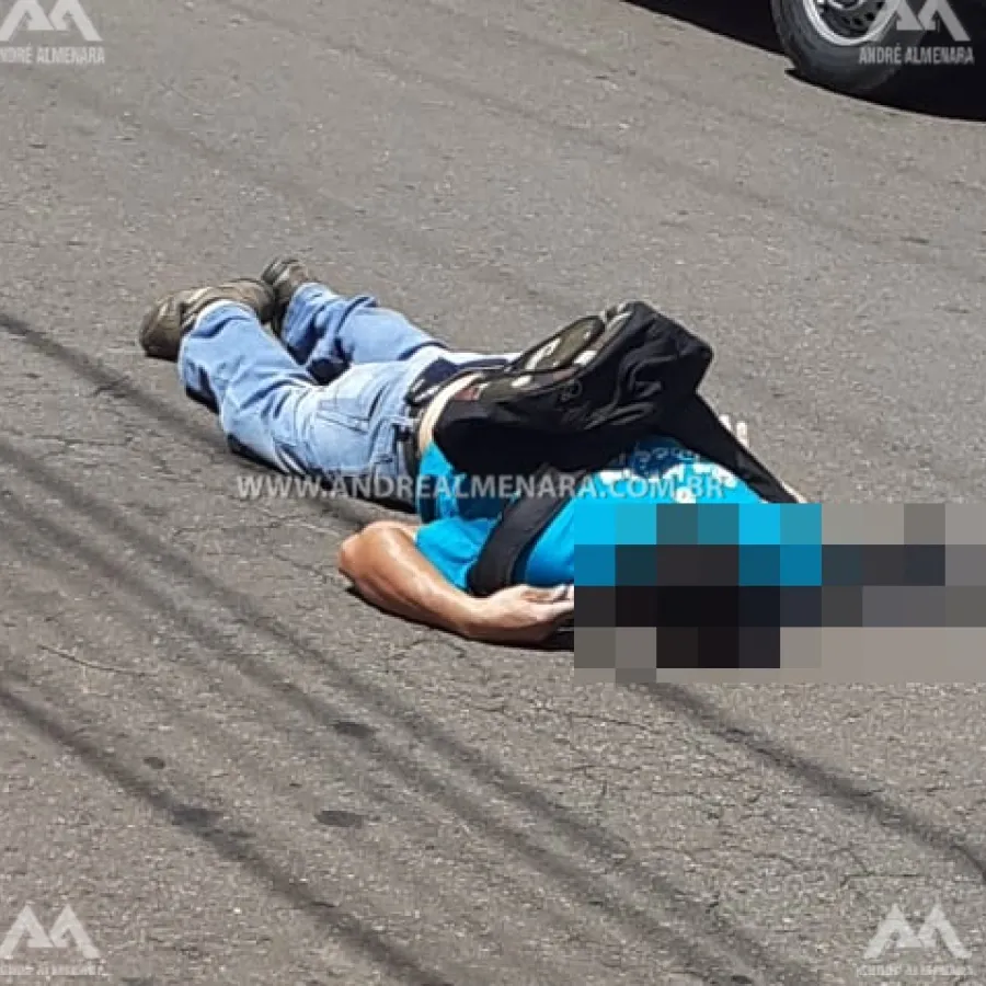 Ladrão morre e outro preso após assalto em supermercado em Maringá