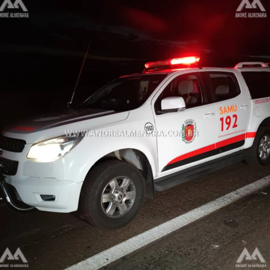 Motorista fica ferido ao capotar automóvel na rodovia BR-376 em Maringá