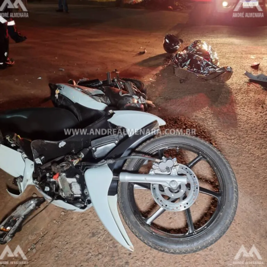 Motociclista morre ao sofrer acidente na Avenida Morangueira em Maringá