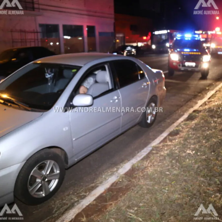 Mulher morre ao sofrer acidente na Avenida Colombo em Maringá