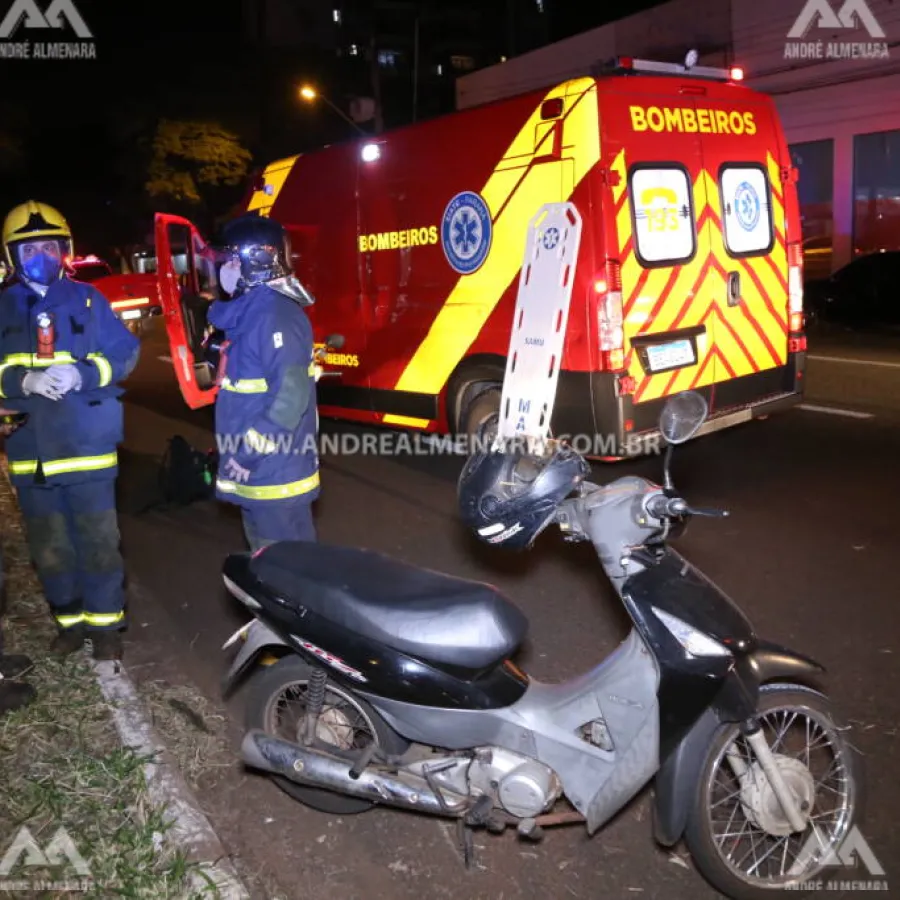 Mulher morre ao sofrer acidente na Avenida Colombo em Maringá