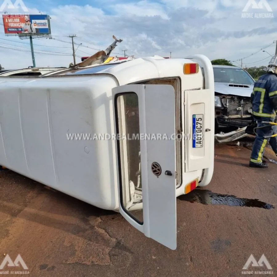 Comerciante de Astorga sofre acidente na rodovia de Maringá