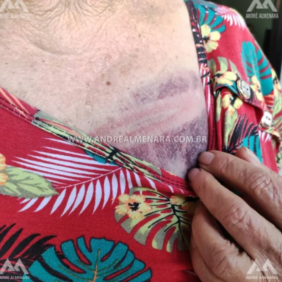 Neto que agrediu brutalmente a avó de 70 anos é preso em Paiçandu