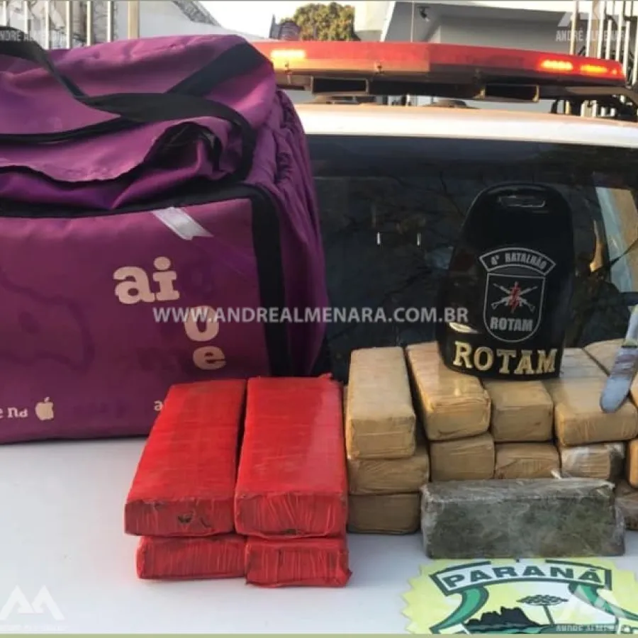 Traficante entregava drogas no sistema delivery em Sarandi