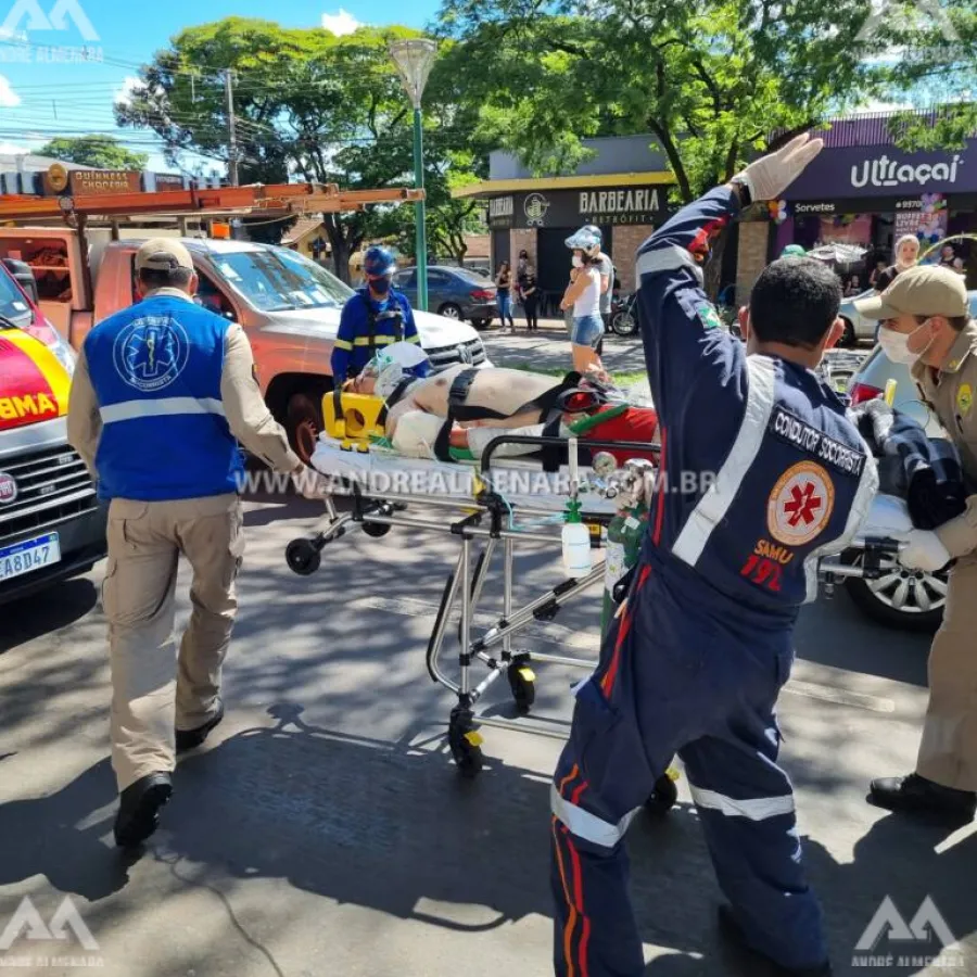 Adolescente precisa ser intubado após sofrer acidente gravíssimo na Mandacaru