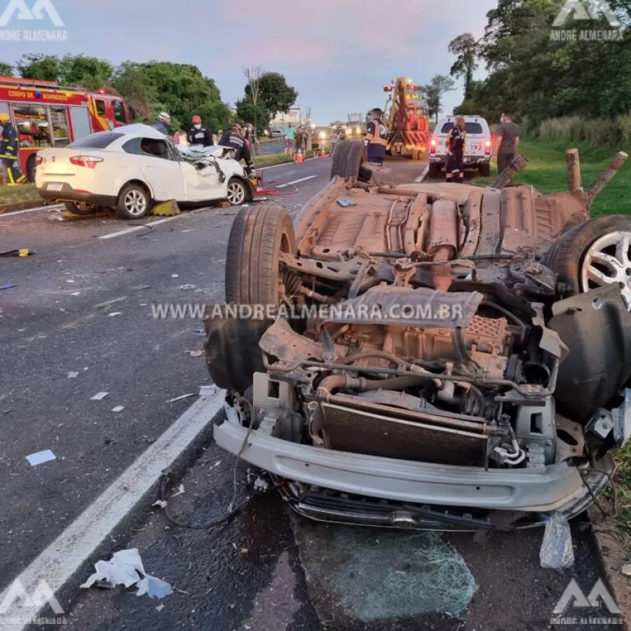 Vítimas fatais do acidente da 376 eram da cidade de Maringá