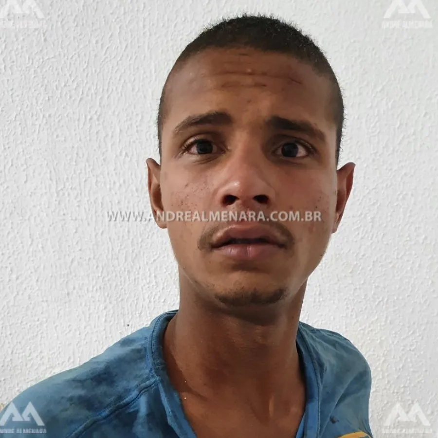 Ladrão que estava aterrorizando comércio da Avenida Cerro Azul é preso