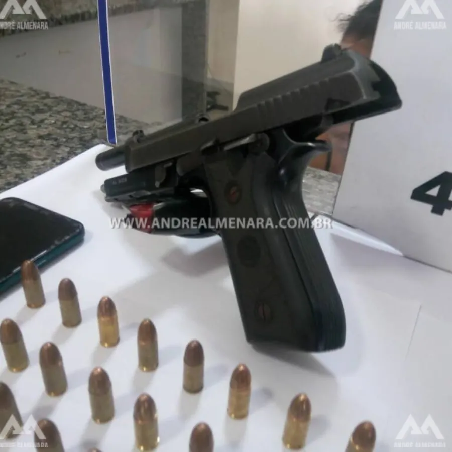 Criminosos são detidos com armas de fogo na cidade de Sarandi