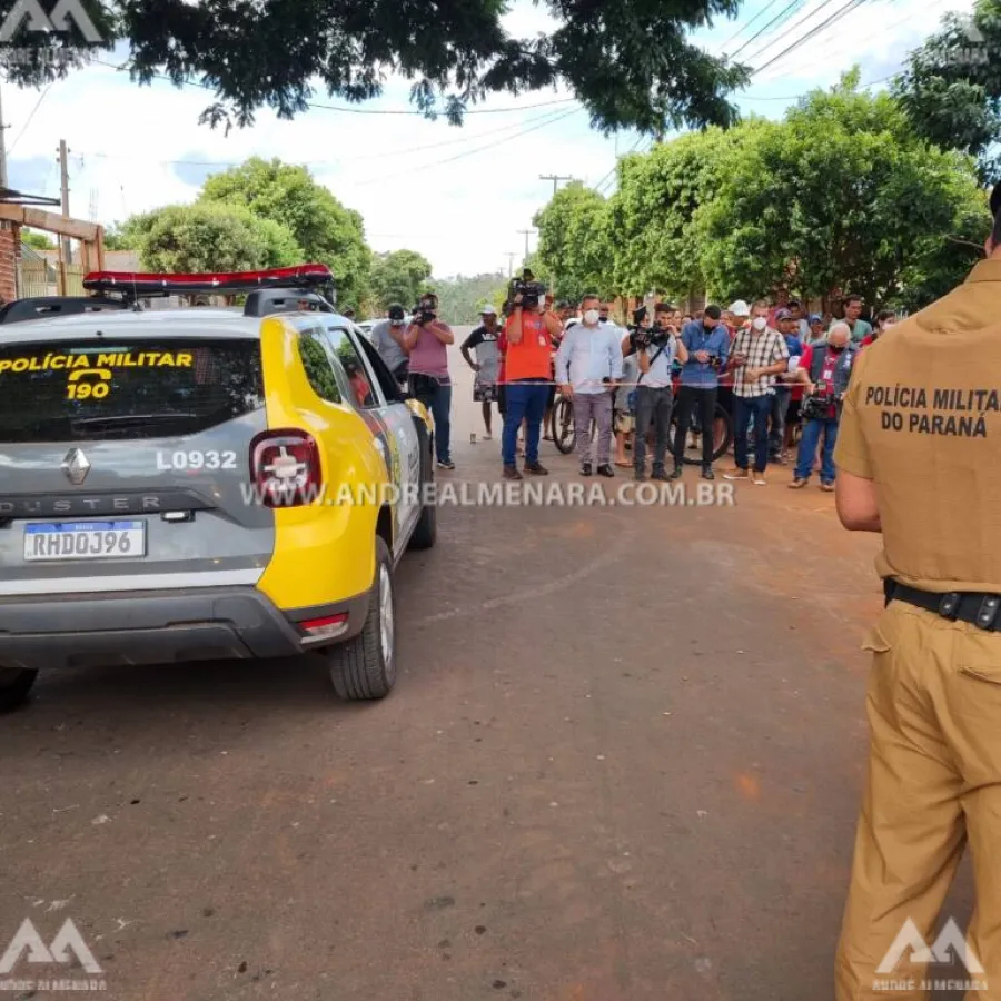 Rapaz de 26 anos é executado a tiros na Vila Guadiana em Mandaguaçu