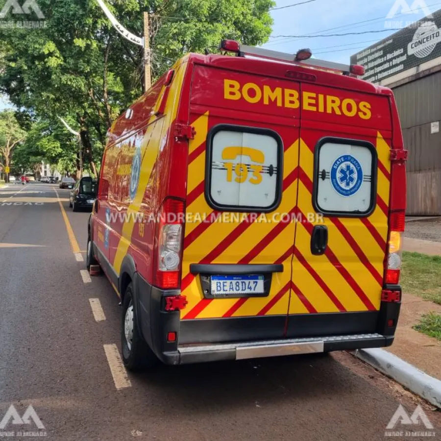 Motorista com sinais de embriaguez invade residência em Maringá