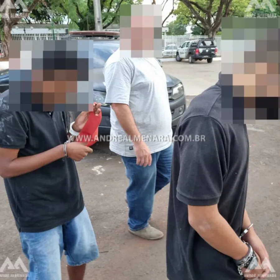 Criminosos que praticaram homicídios em Maringá e Sarandi são presos