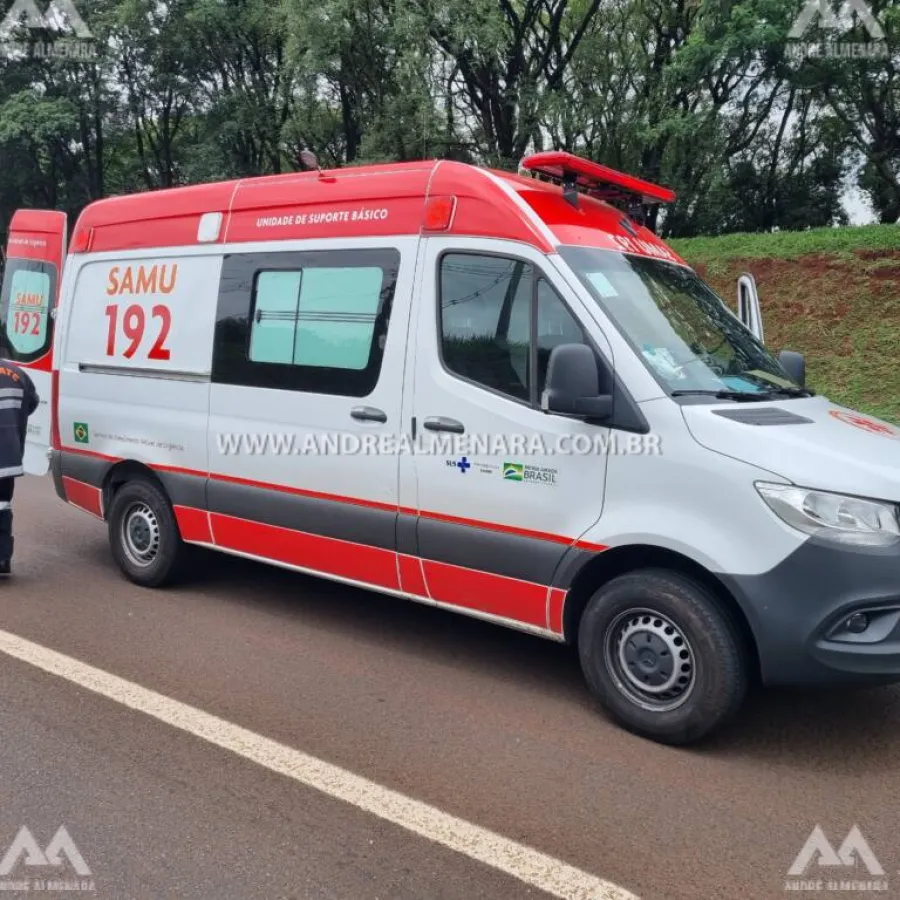 Motorista de camionete causa acidente na rodovia PR-317 em Maringá