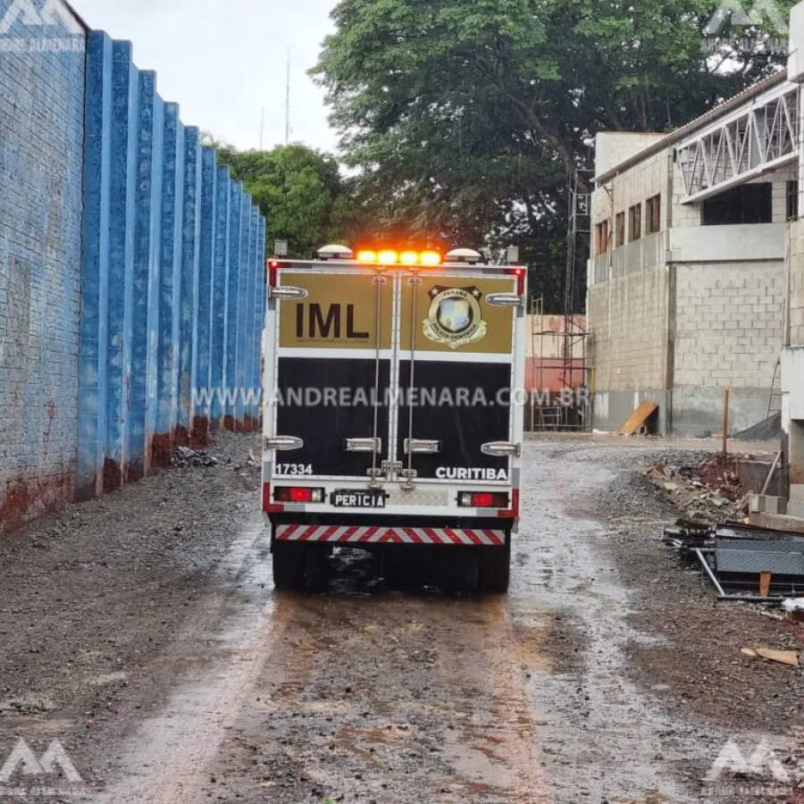 Operário da construção civil morre de acidente de trabalho em Maringá