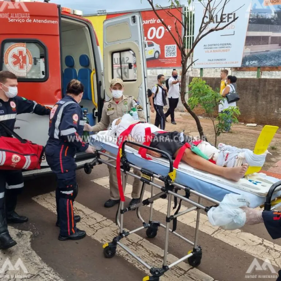 Garoto que sofreu acidente gravíssimo na Mandacaru recebe alta do hospital