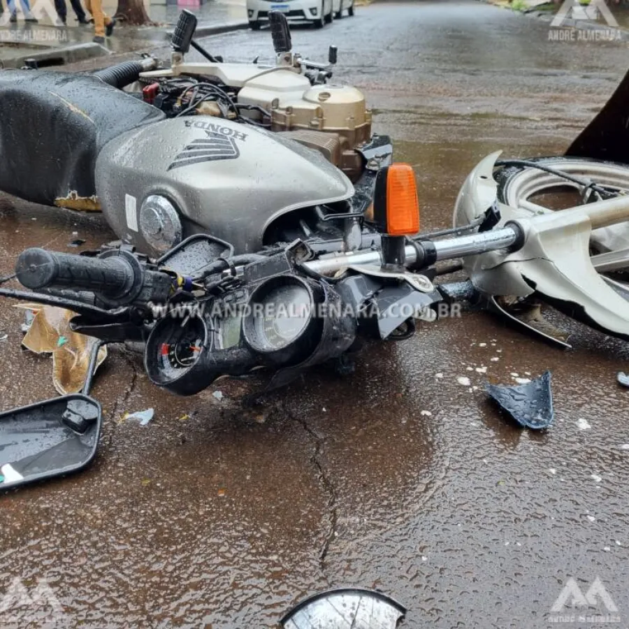 Motorista de caminhão invade preferencial e mata motociclista no Jardim Alvorada