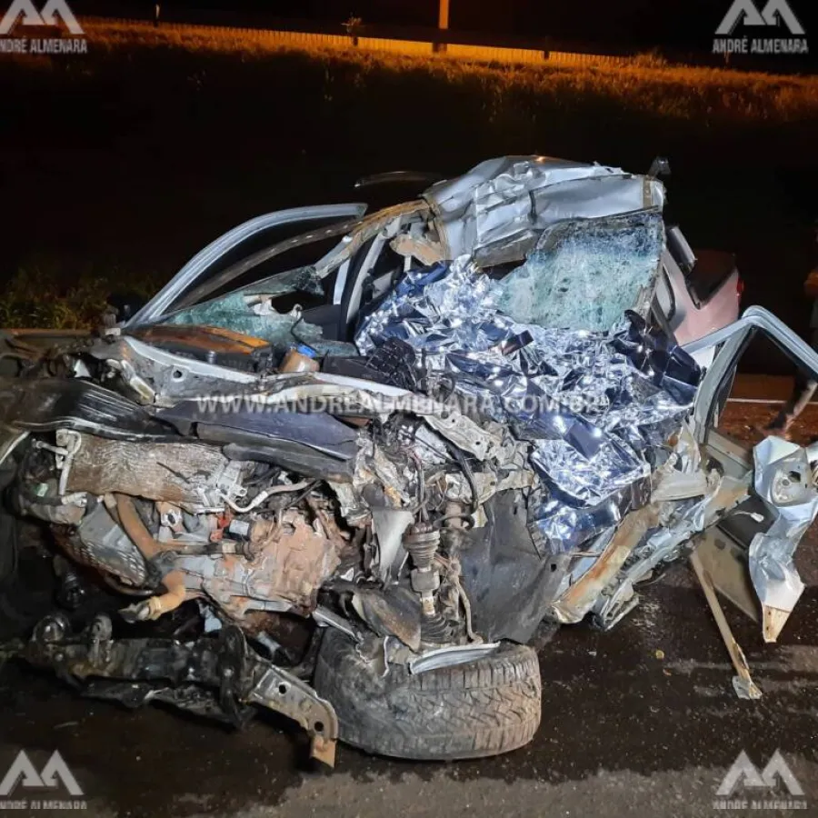 Homem de 38 anos morre ao sofrer acidente na rodovia 317 em Maringá