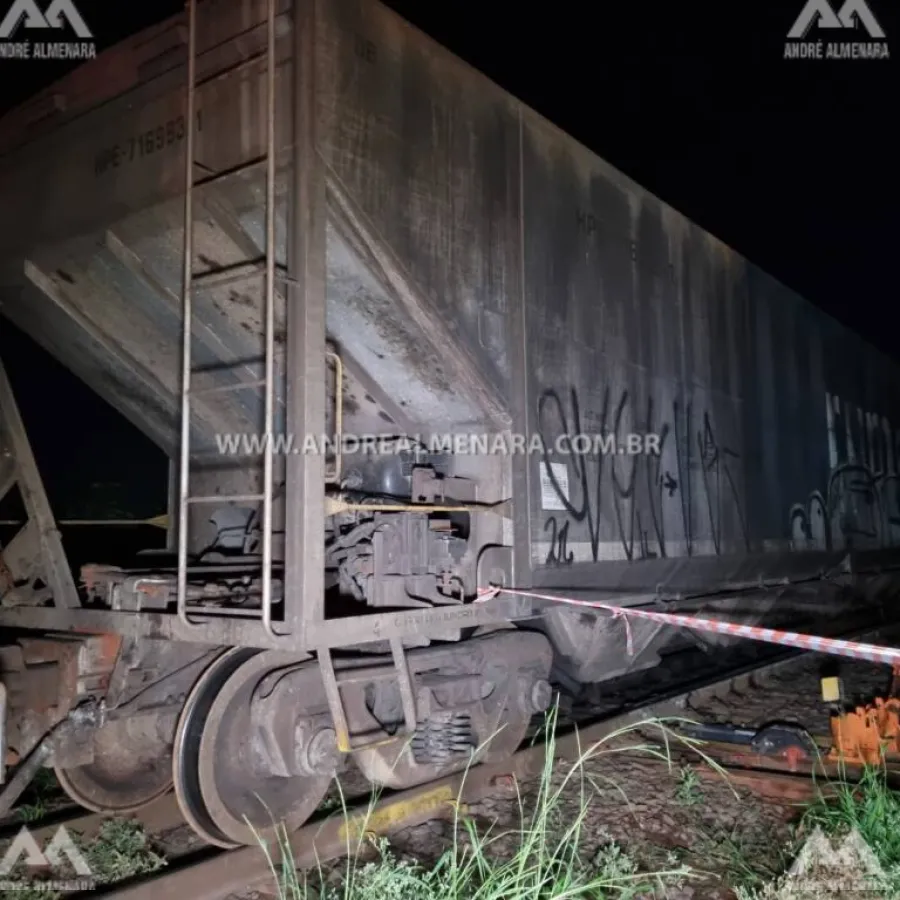 Vítima que foi atropelada por trem é identificada no IML