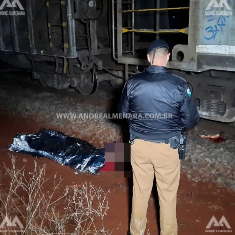 Homem morre ao ser atropelado por locomotiva em Sarandi