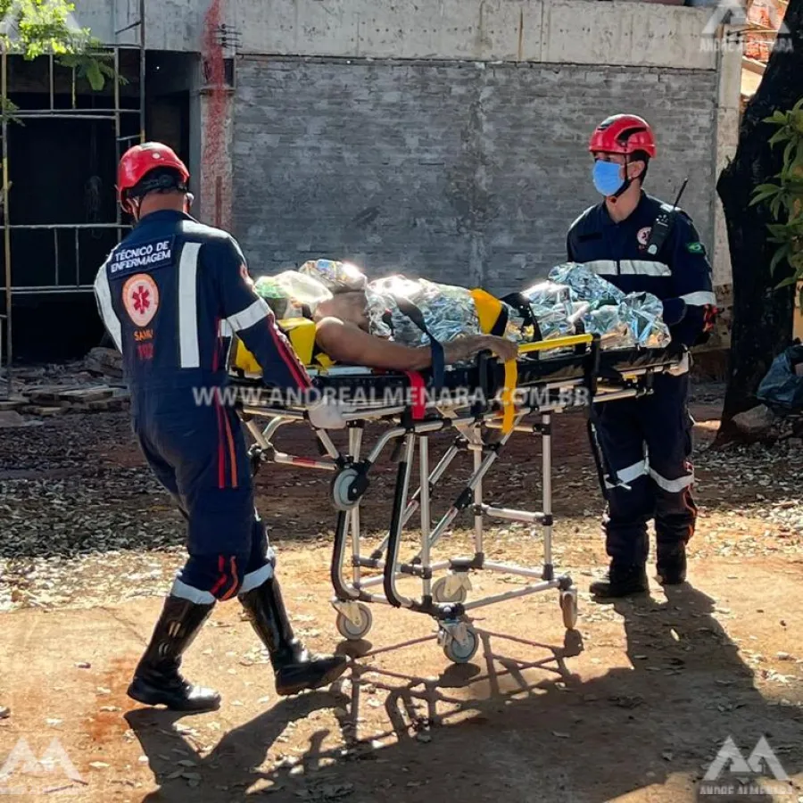 Trabalhador que foi vítima de desabamento na UEM morre no hospital