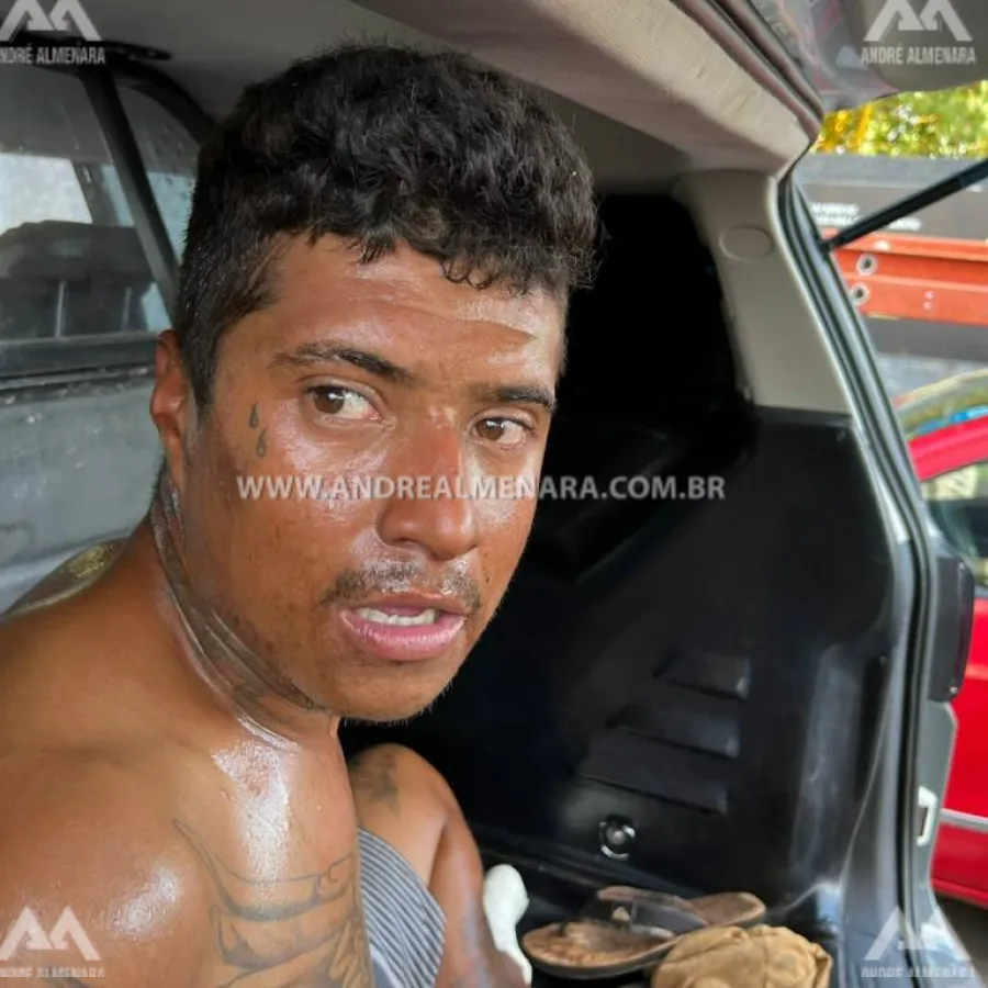 Criminoso do Estado de São Paulo é baleado em Maringá