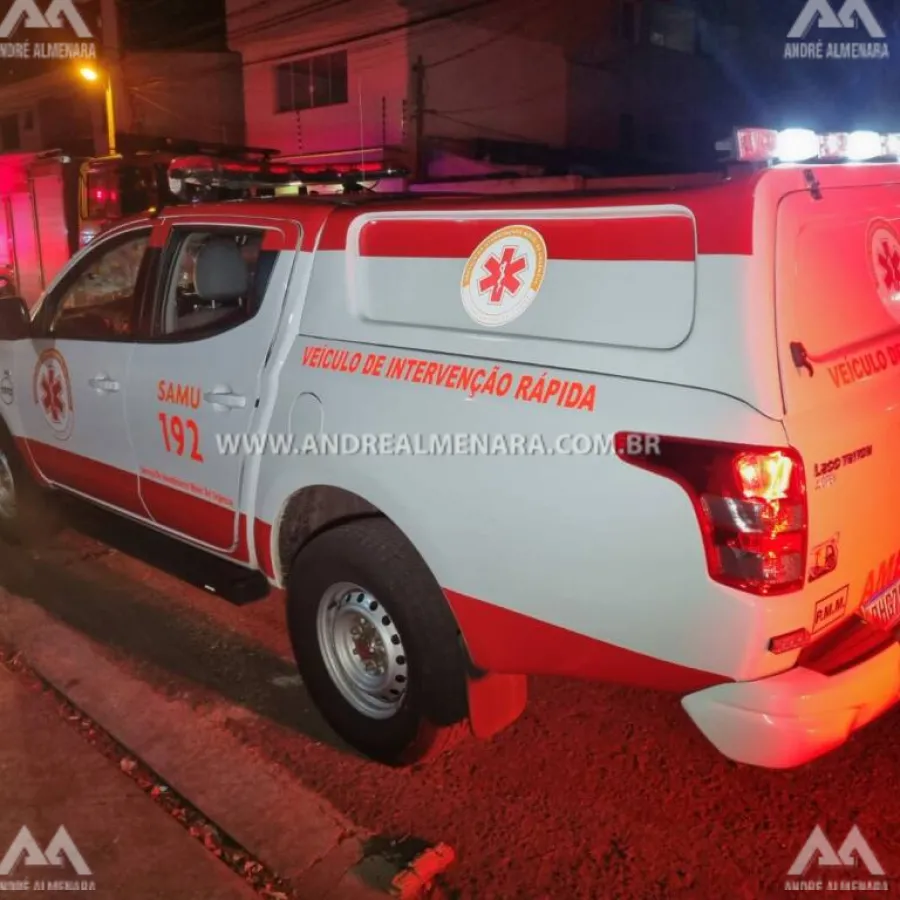 Homem morre carbonizado durante incêndio em pensionato em Maringá