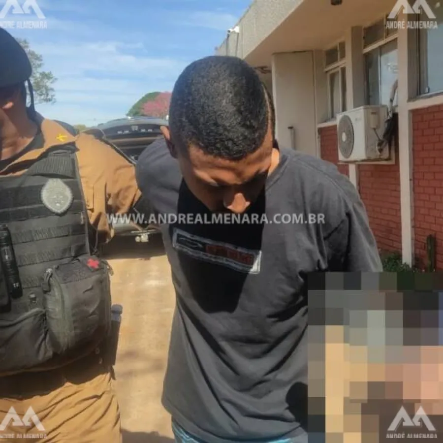Suspeito de ter roubado carro com criança dentro é preso em Maringá
