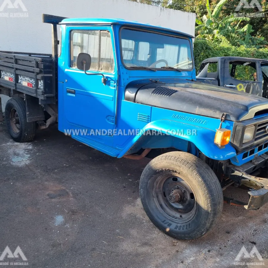 Dono de camionete acha seu veículo que foi furtado em 2020 em Maringá