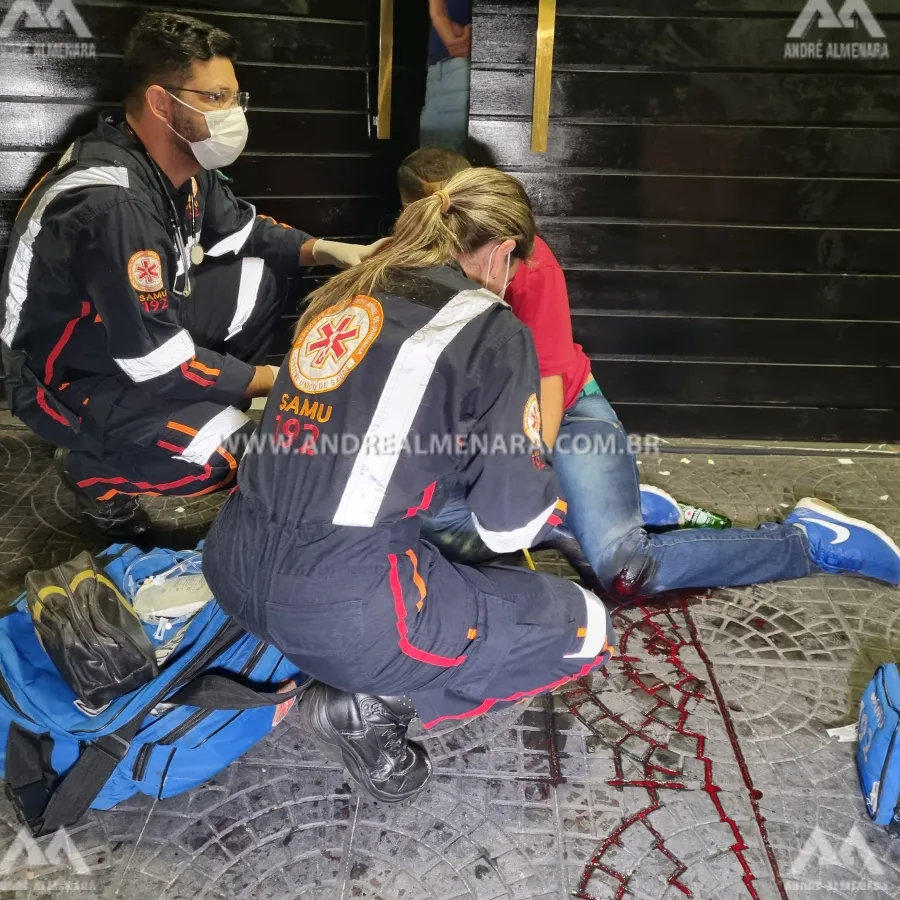 Três rapazes são baleados e mortos no centro de Mandaguaçu.