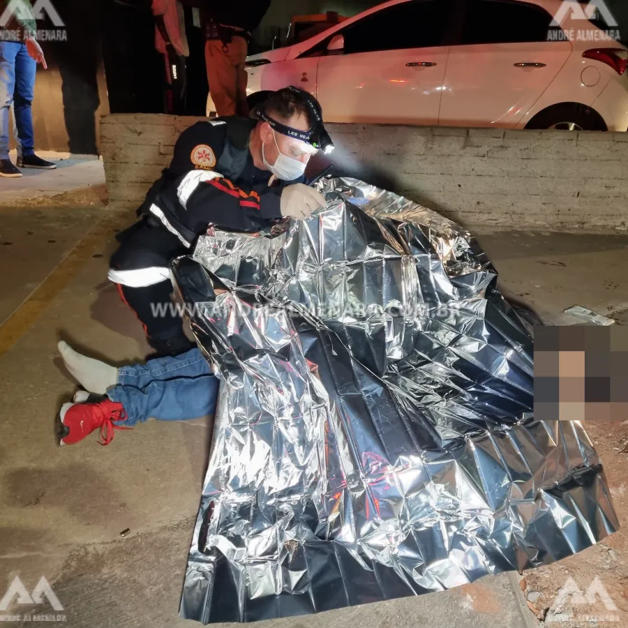 Rapazes mortos no centro de Mandaguaçu são identificados no IML.