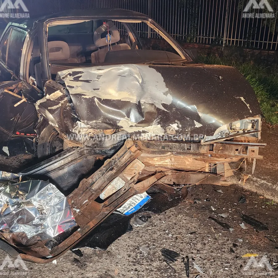 Acidente no Conjunto Guaiapó provocado por motorista embriagado causa a morte de passageiro
