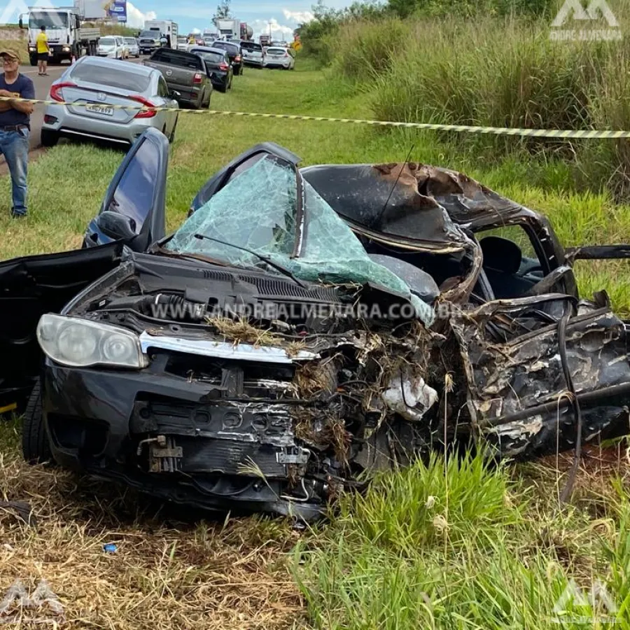 Morre no hospital servidora da Prefeitura de Maringá que sofreu acidente na rodovia PR-317