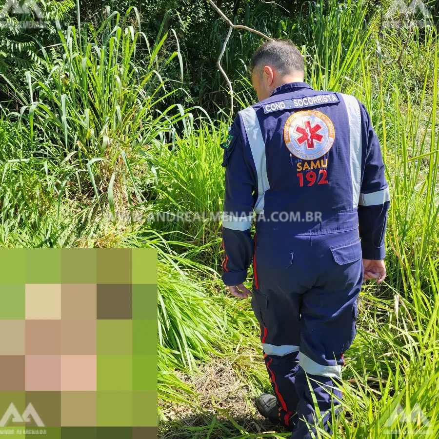 Rapaz é encontrado morto em fundo de vale no Jardim Três Lagoas em Maringá