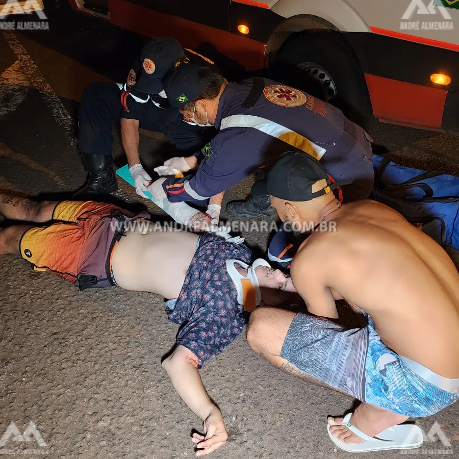Motorista invade preferencial e causa acidente gravíssimo na Avenida Morangueira 
