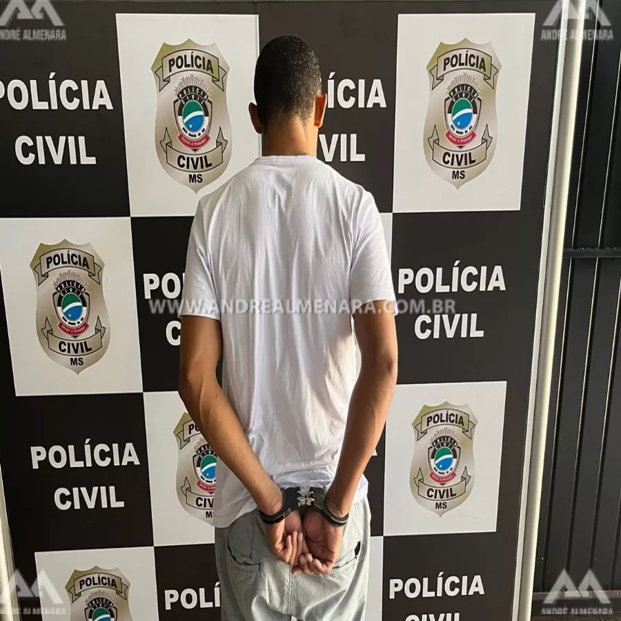 Homem é preso no MS acusado de crime em Maringá