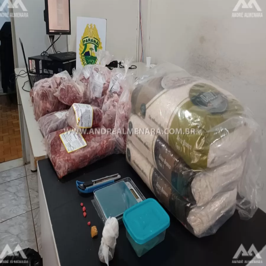 Ladrões e um servidor público envolvidos em furto de alimentos em escola infantil são presos em Mandaguaçu.