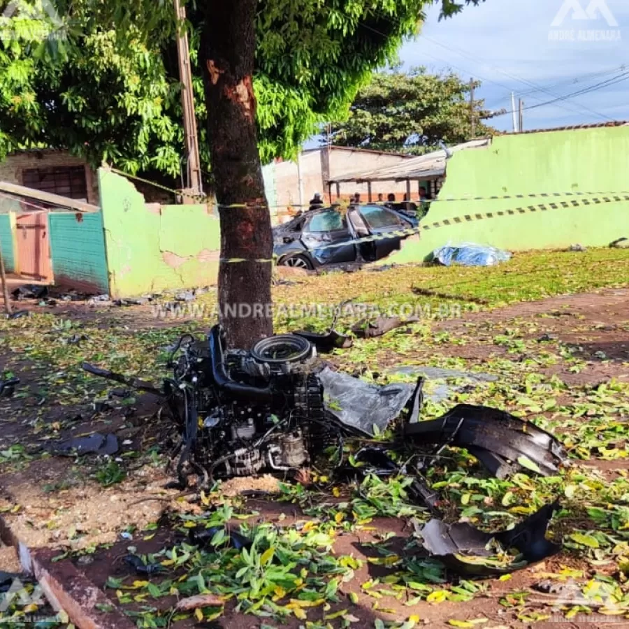 Morador de Nova Esperança morre de acidente na entrada da cidade de Ângulo