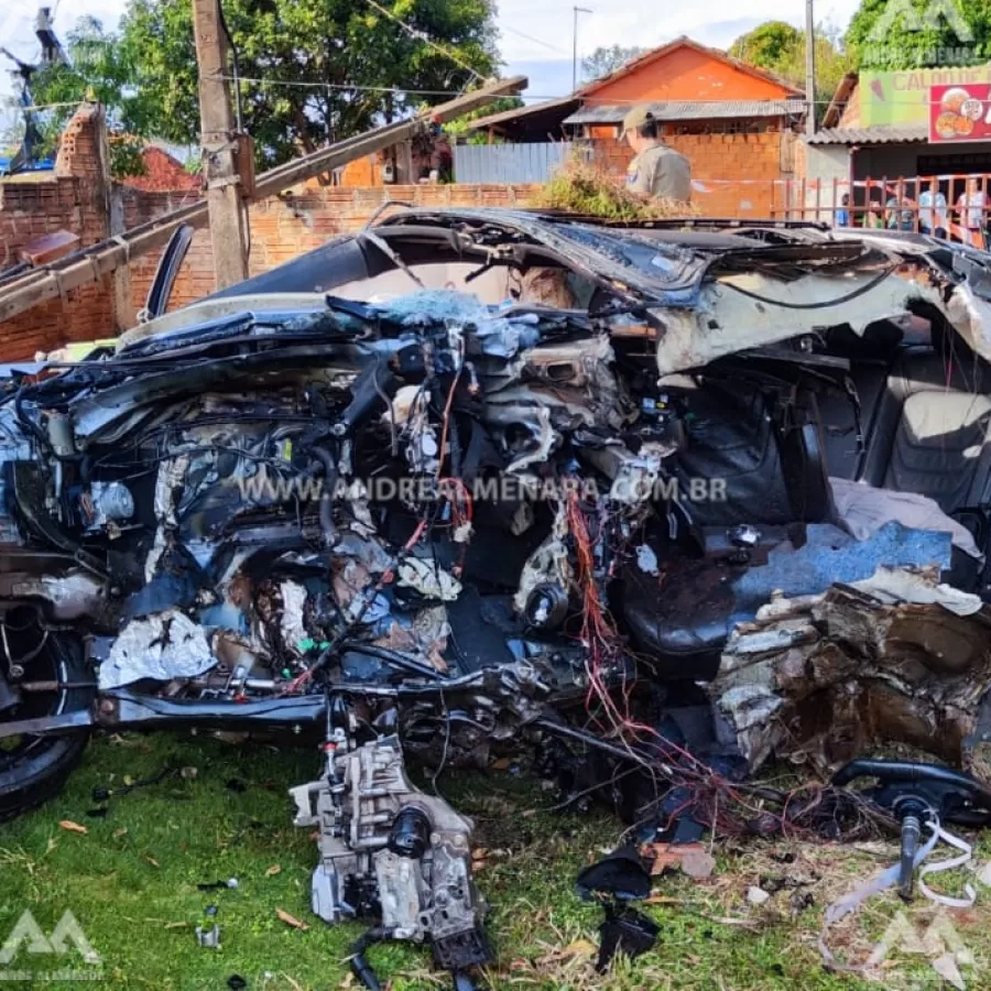 Morador de Nova Esperança morre de acidente na entrada da cidade de Ângulo