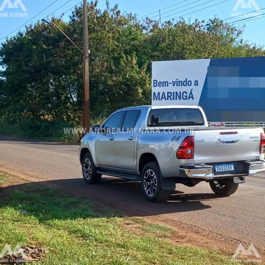 Vigilante de Maringá é preso em motel com camionete furtada