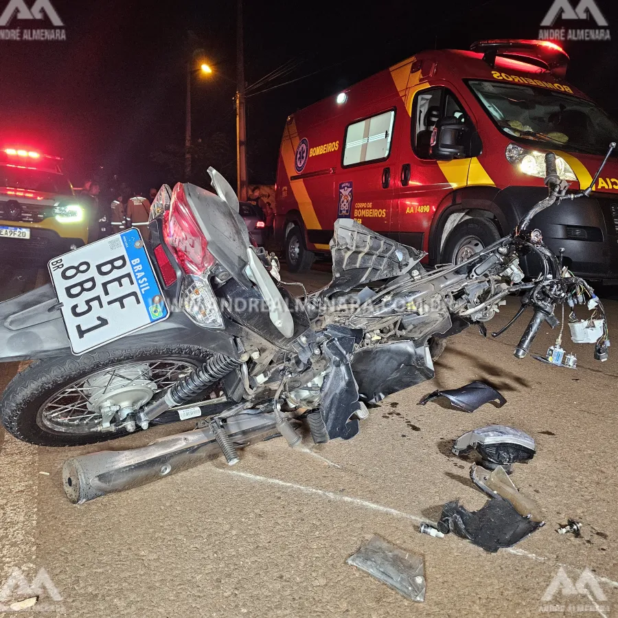 Rapaz de 30 anos morre após bater moto contra um automóvel em Sarandi