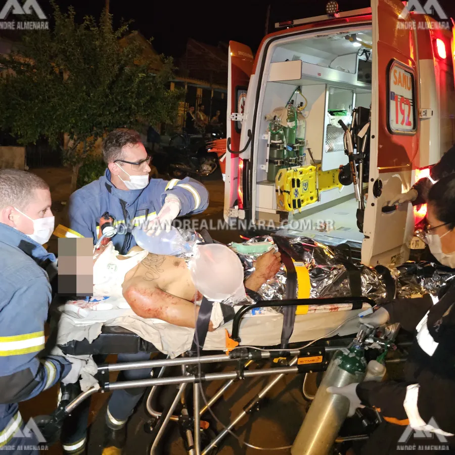 Motociclista tem a perna amputada após sofrer acidente gravíssimo no Distrito de Floriano