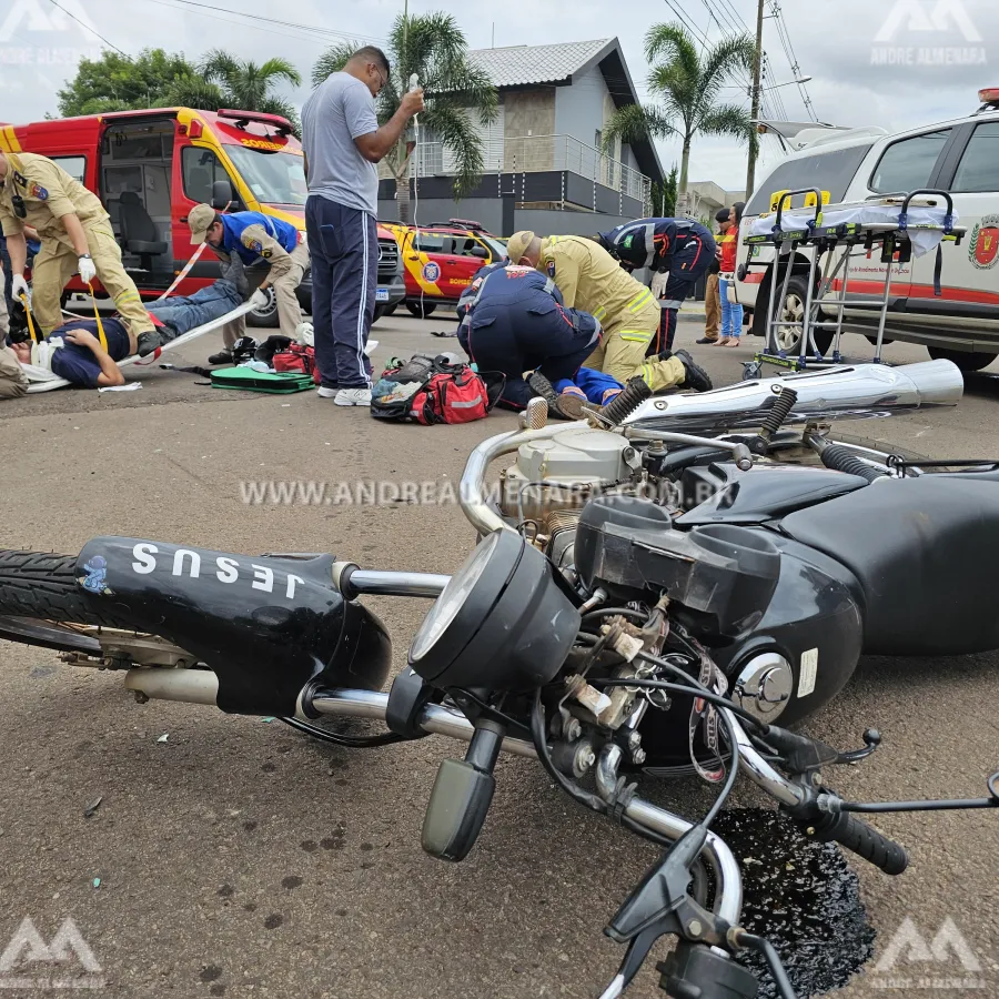 Homem de 42 anos morre de acidente de moto em Maringá