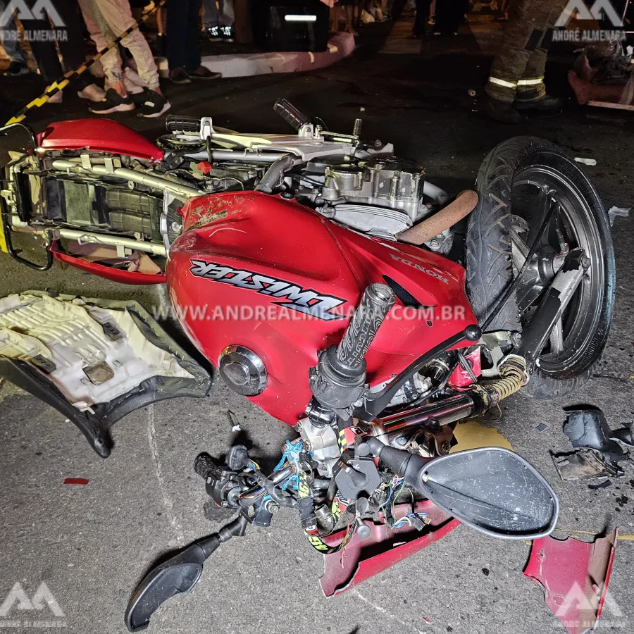 Motorista de camionete mata motoboy no centro de Maringá 