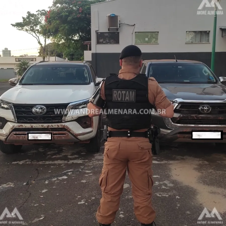 Bandido que escondia duas camionetes roubadas em São Jorge do Ivaí morre em confronto com a PM