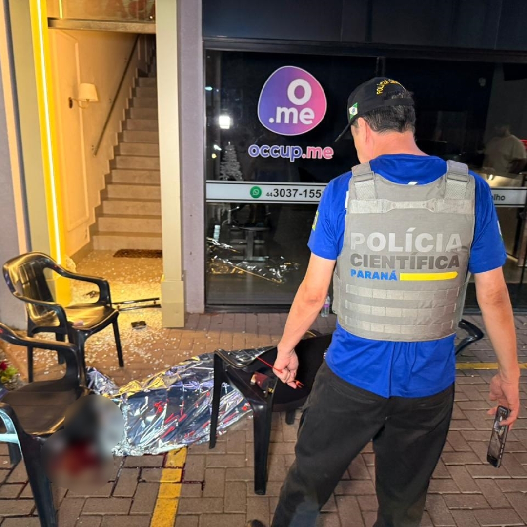 Entregador de pizza é assassinado na porta do seu trabalho em Marialva