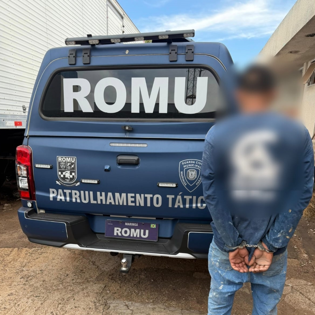 Homem com mandado de prisão por tráfico de drogas é preso pela ROMU